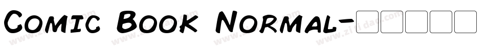 Comic Book Normal字体转换